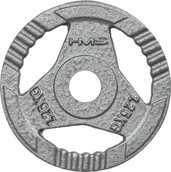 Disk peshe HMS Hammertone Plate, 1.25kg, gri