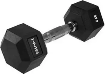 Peshë HMS Hex Pro, 4kg, e zezë