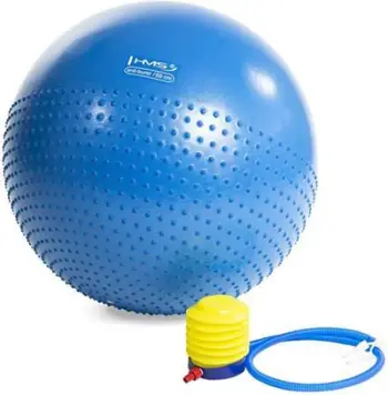 Top i fitnesit HMS YB03 ANTIBURST, 55cm, i kaltër