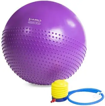 Top për ushtrime HMS YB03, 55 cm, vjollcë