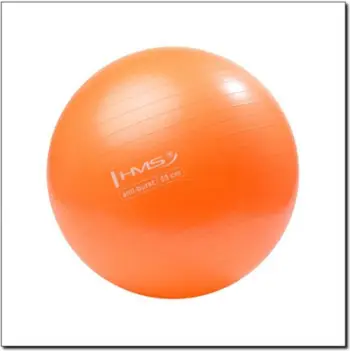 Top fitnesi HMS YB02, 55 cm, portokalli