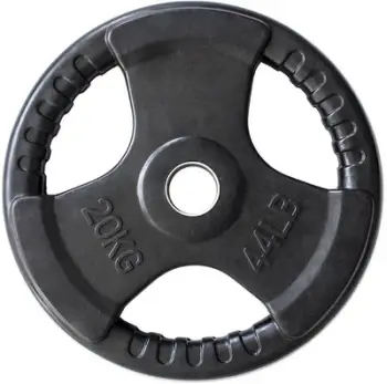 Pllakë olimpike prej gome HMS 20 kg (17-6-208)