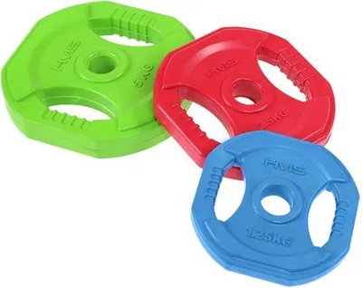 Set barbel HMS SBP20, 20 kg, për Body Pump, shumëngjyrësh - 6