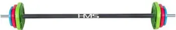 Set barbel HMS SBP20, 20 kg, për Body Pump, shumëngjyrësh
