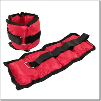 Pesha për kyçe HMS (OB03), 2 x 1.5 kg, të kuqe