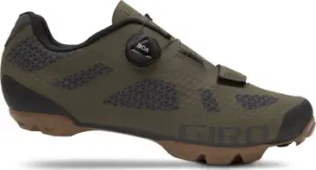 Këpucë çiklizmi për meshkuj Giro Rincon, taban karbon, mbyllje BOA, olive gum