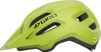Helmeta MTB Giro Fixture II, madhësi universale 54-61 cm, 16 vrima ajrimi, jeshile Matte Ano Lime