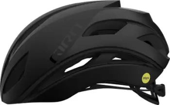 Helmetë aerodinamike Giro Eclipse MIPS Spherical, rrugë dhe kronometër, madhësia S 51-55 cm, e zezë mat me shkëlqim
