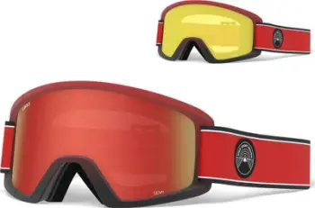 Syze dimri për fëmijë Giro Semi Red Element, amber scarlet-S2/ të verdha-SO