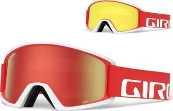 Syze skijimi Giro SEMI RED WHITE APEX, të kuqe