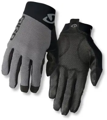 Doreza çiklizmi Giro Rivet II, XXL, të zeza / të hirta
