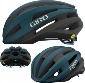 Helmetë rruge Giro Synthe II Integrated MIPS, madhësia M 55-59 cm, blu matte