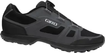 Këpucë çiklizmi Giro Gauge BOA, MTB, dark shadow e zezë