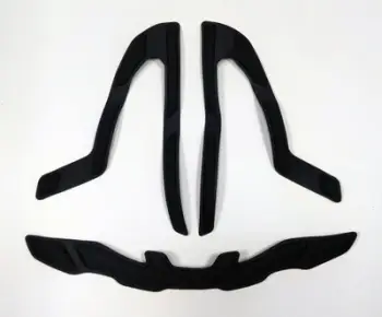 Jastëkë të brendshëm për helmetë Giro Radix, madhësia XL 61-65 cm, të zinj