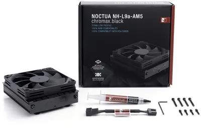 Ftohës Noctua NH-L9a-AM5 chromax.black low profile - 4