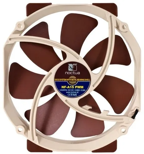 Ftohës Noctua NF-A15 PWM, 140 mm - 1