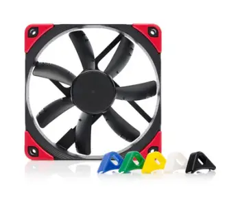 Ftohës Noctua NF-S12A PWM, 12 cm, i zi