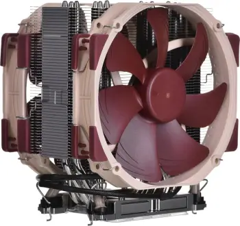Ftohës ajri Noctua NH-U14S DX-4677, 14 cm, Kafe, Kafe e lehtë, Argjend