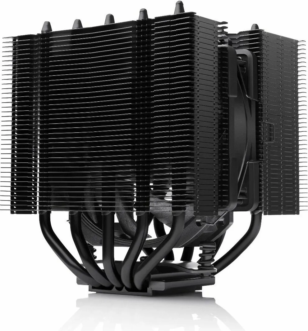 Ftohës CPU Noctua NH-D12L chromax.black, ajër, 120mm, i zi - 1