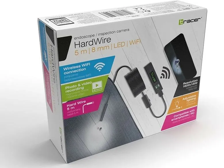 Endoskop Tracer 46628, WiFi, 5m, i zi - 2