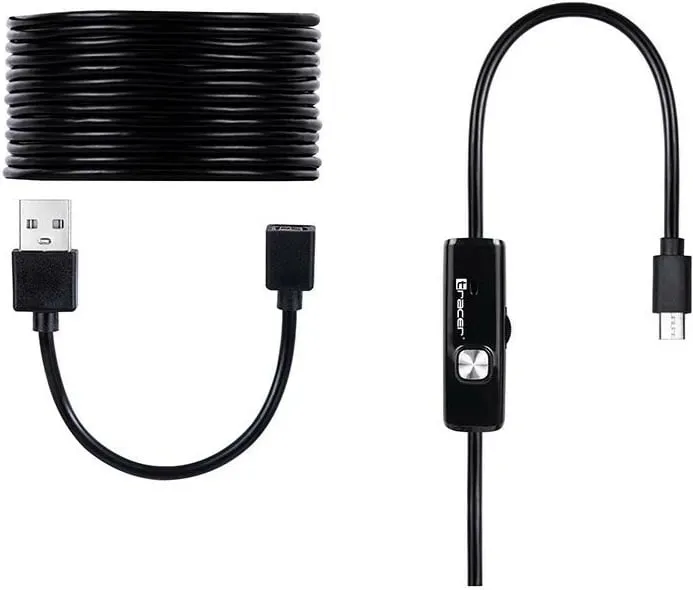 Kamerë endoskopike Tracer HardWire, 5 m, diametër 7 mm, me LED, USB - 4