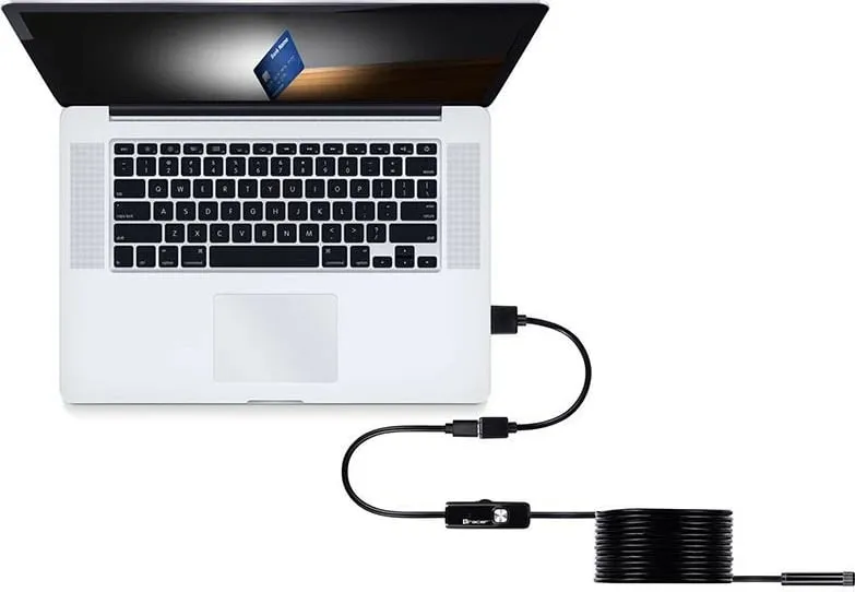 Kamerë endoskopike Tracer HardWire, 5 m, diametër 7 mm, me LED, USB - 5