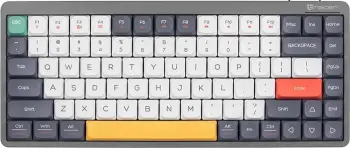 Tastierë mekanike Gaming Tracer FINA 84, USB, RGB, e bardhë
