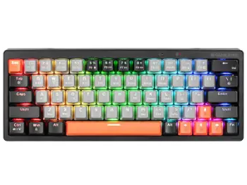 Tastierë mekanike Gaming Tracer GAMEZONE EVO1, USB, RGB, e hirtë e errët