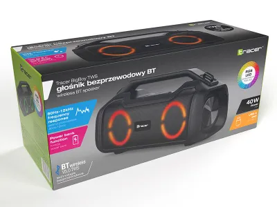 Altoparlant Bluetooth Tracers BigBoy TWS 40W TRAGLO47343 - 9