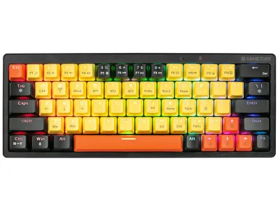 Tastierë mekanike Gaming Tracer GAMEZONE EVO2, USB, RGB, e bardhë - 1