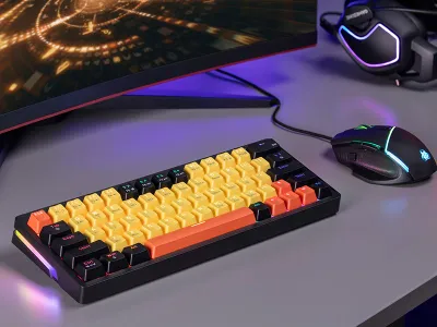 Tastierë mekanike Gaming Tracer GAMEZONE EVO2, USB, RGB, e bardhë - 4