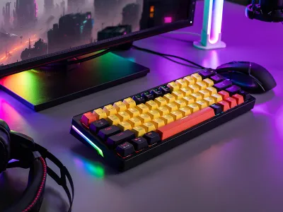 Tastierë mekanike Gaming Tracer GAMEZONE EVO2, USB, RGB, e bardhë - 5