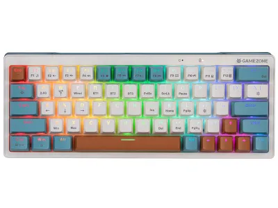 Tastierë mekanike Gaming Tracer GAMEZONE EVO3, USB, RGB, e bardhë - 8