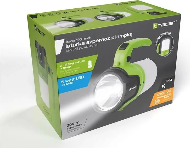 Elektrik dore Tracer 1200 mAh, i zi / gjelbër - 9