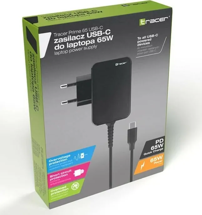 Karikues Tracer Prime 65W USB-C, 178 cm - 2