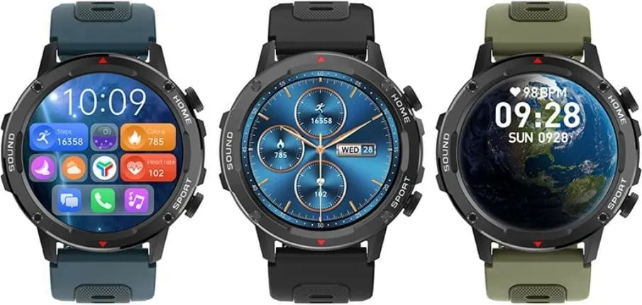 Ora inteligjente Tracer SMR11 Hero, ekran 1.39", Bluetooth 5.2, e zezë - 4