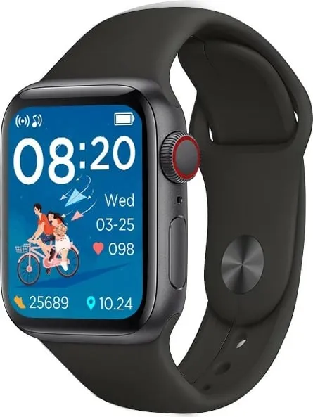Ora inteligjente Tracer TW7, ekran me prekje, Bluetooth, e zezë - 4