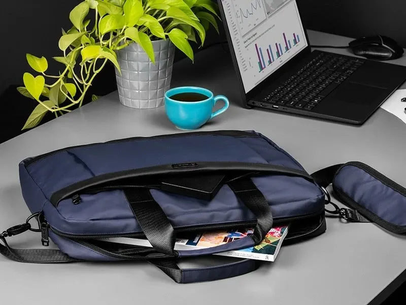 Çantë laptopi Notebook BL7, 15.6", poliestër, blu navy - 5