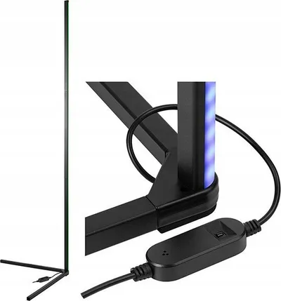 Llambë dyshemeje Tracer Ambience Smart Corner, RGB, e mençur, e zezë - 2
