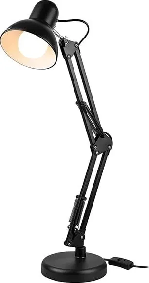 Lampë tavoline Tracer Architect 2 in 1, 2xE27, 40W, e zezë - 5