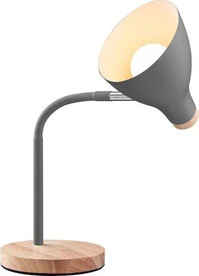 Lampë tavoline Tracer Scandi Grey TRAOSW47236, E27 40W, gri - 5