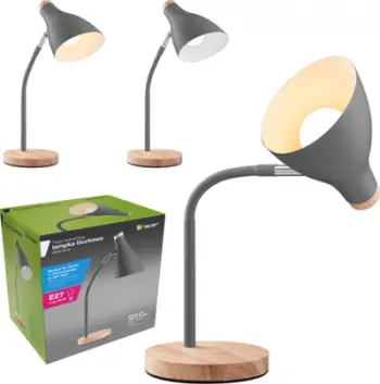 Lampë tavoline Tracer Scandi Grey TRAOSW47236, E27 40W, gri
