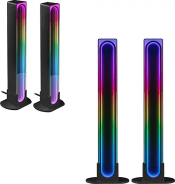 Lampë tavoline Tracer Smart Vibe TRAOSW47252, RGB, Bluetooth WiFi, e zezë
