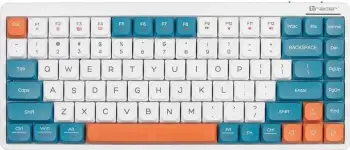 Tastierë mekanike Gaming Tracer FINA 84, USB, RGB, e bardhë