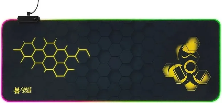 Mauspad Tracer GameZone Hexy1 RGB, i zi - 1