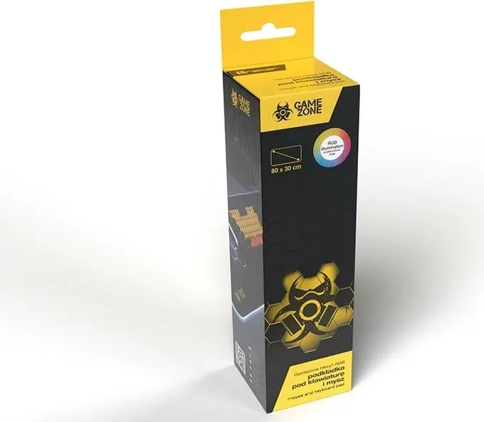 Mauspad Tracer GameZone Hexy1 RGB, i zi - 4
