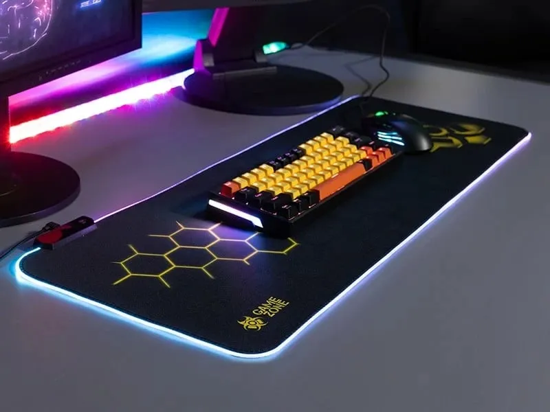 Mauspad Tracer GameZone Hexy1 RGB, i zi - 6