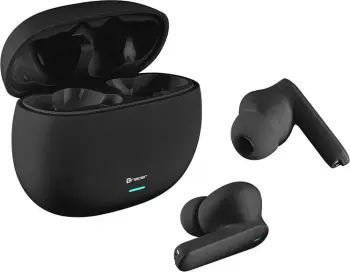 Kufje wireless Tracer S1 ANC TWS, Bluetooth 5.3, me kuti karikimi, të zeza