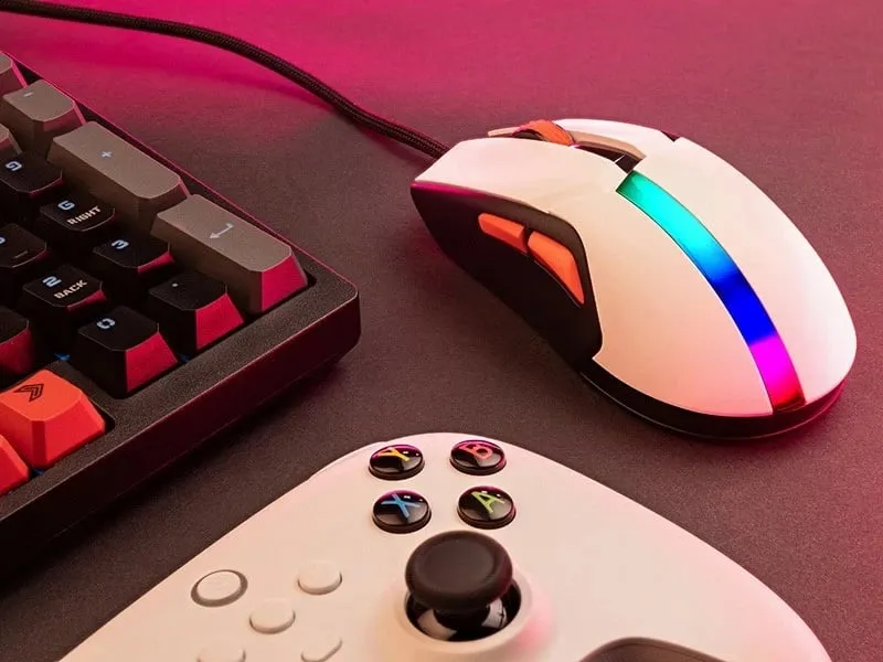 Maus Tracer GameZone COOL, RGB, 12 000 dpi, i bardhë - 4