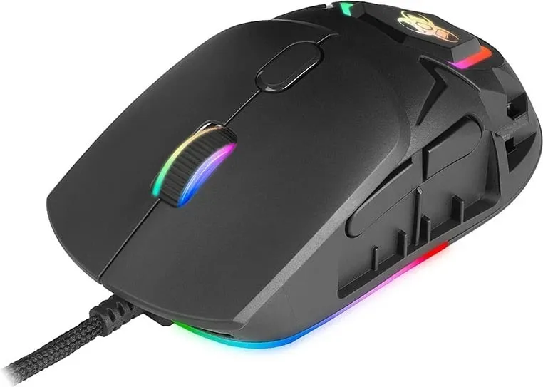 Maus Tracer GameZone NEON USB, RGB, 12400 dpi, i zi - 2